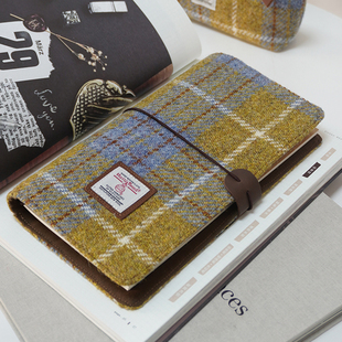 Harris tweed手账本TN手帐记事小本子外壳笔记高颜值2025年日程本