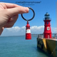 metalmorphose迷你世界灯塔合金钥匙扣挂饰 高端质感原创文创礼品