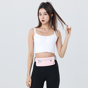 迪卡侬同款运动胸腰包两用男女轻奢轻便高档超溥斜挎包户外跑步手