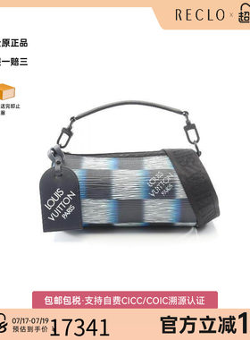 中古LV路易威登斜挎包メンズ牛皮
