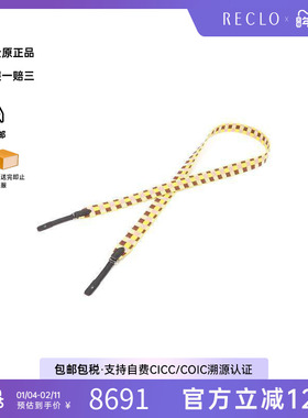 中古Hermes爱马仕女S级99新shoulder strap肩带帆布其他黄色秋冬