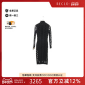 中古Fendi芬迪女A级95新one piece连衣裙尼龙上衣黑色正品 休闲