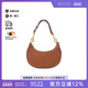 中古Celine赛琳女包A级95新Shoulder bag肩包牛皮单肩包棕色