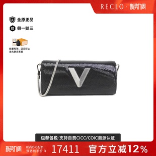 RECLO正品 中古LV路易威登A级95新Night Box漆皮水波纹斜挎包时尚