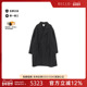 中古Bottega Veneta葆蝶家男A级95新trench coat风衣尼龙外套黑色