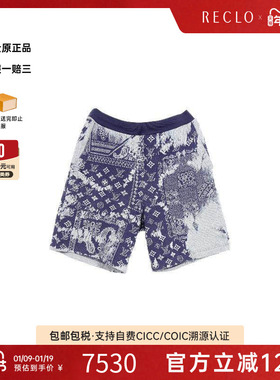 中古LV路易威登男A级95新Pants裤子棉裤子灰色百搭高级感RECLO