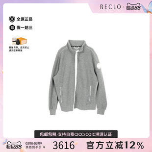 中古Canada Goose加拿大鹅男A级95新Jacket夹克外套羊毛外套灰色