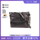 中古Chanel香奈儿女包A级95新Gabrielle流浪包牛皮斜挎包黑色正品