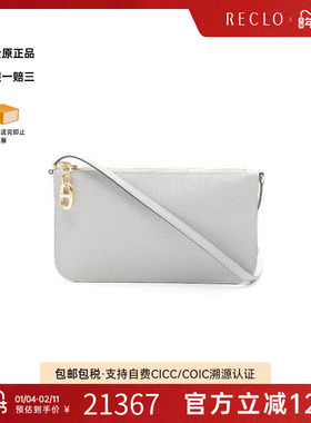 中古Hermes爱马仕女包S级99新Shoulder bag肩包牛皮单肩包蓝色