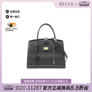 中古LV路易威登女包A级95新handbag手提包牛皮手提包黑色正品休闲