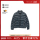 中古Moncler盟可睐男B级9新Down jacket羽绒夹克尼龙外套蓝色