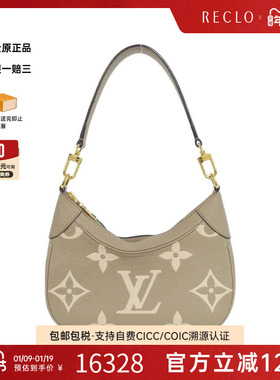 中古LV路易威登女包A级95新Bagatelle单肩包