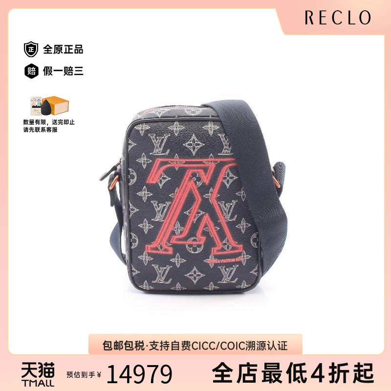 中古LV路易威登斜挎包メンズ