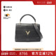 中古LV路易威登女包B级9新Handbag手包牛皮手提包黑色高级正品