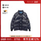 中古Moncler盟可睐男A级95新Down jacket羽绒夹克尼龙外套蓝色