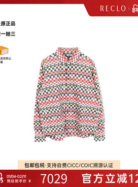 中古LV路易威登男S级99新tops上衣帆布上衣红色复古欧美正品RECLO