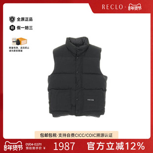 中古Canada Goose加拿大鹅男B级9新down vest羽绒背心尼龙外套