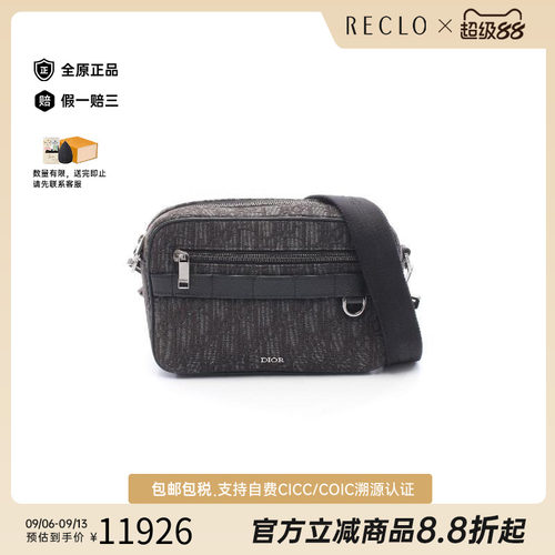 中古Dior迪奥斜挎包メンズ帆布