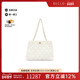 中古Chanel香奈儿女包B级9新tote bag托特包羊皮托特包白色