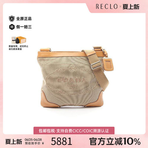 中古Prada普拉达斜挎包