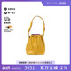 中古LV路易威登女包B级9新Petit Noe水桶包牛皮单肩包黄色HK正品