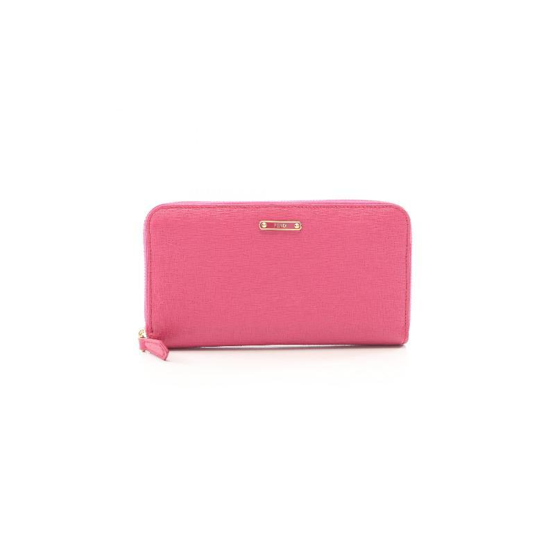 中古Fendi芬迪长钱包レディース