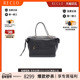 中古Celine赛琳女包A级95新handbag手提包牛皮手提包黑色经典 复古
