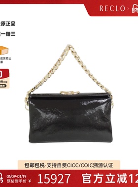 中古GUCCI古驰女包A级95新795902 0AABC Bag漆皮单肩包