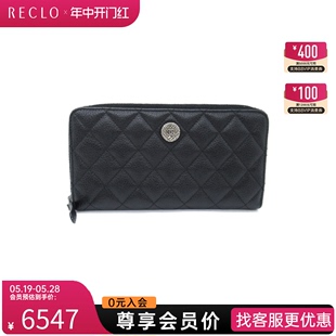 钱包 wallet钱包长款 long 中古CHANEL香奈儿A级95新round