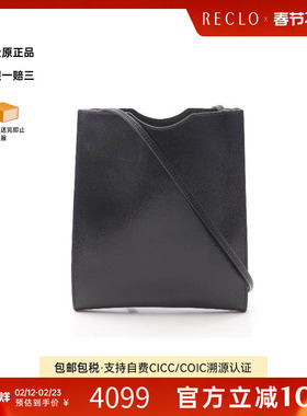 中古Hermes爱马仕女包B级9新Shoulder bag肩包牛皮斜挎包黑色