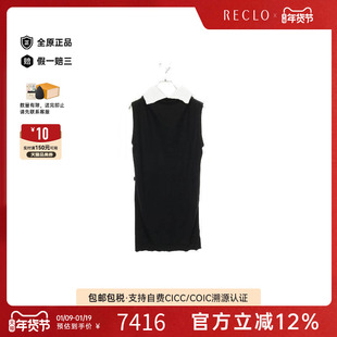 中古LV路易威登女A级95新one piece连衣裙羊毛上衣黑色