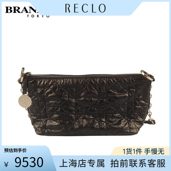 中古DIOR迪奥小牛皮单肩包