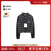 中古Moncler盟可睐女S级99新Down jacket羽绒夹克羊毛外套黑色