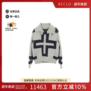 中古LV路易威登男A级95新Jacket夹克外套羊毛外套灰色