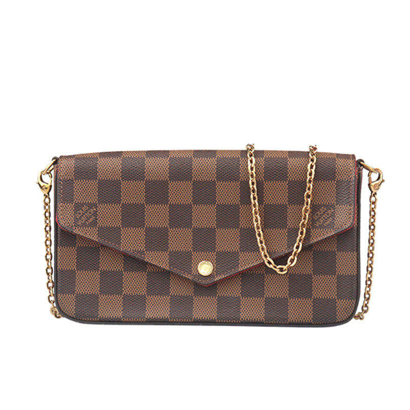 「9.0新」LOUIS VUITTON路易威登POCHETTE FÉLICIE斜挎包信封包
