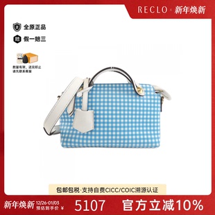 Small单肩手提包高级正品 Way the 中古FENDI芬迪女包B级9新By
