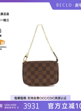 中古LV路易威登女包A级95新Accessory pouch手包手提包RECLO秋冬