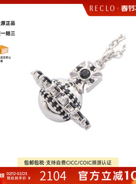 中古Vivienne Westwood薇薇安女S级99新necklace项链不锈钢项链