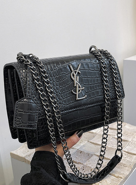 跨境包包女2026新款包包高级感欧美复古链条杨家包时尚单肩斜挎包