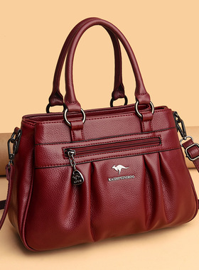 包包女包新款2026斜挎单肩包多隔层女士大容量手提包欧美一件代发