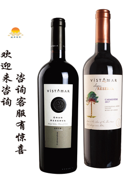 维斯特玛庄园珍藏佳美娜 VISTAMAR Gran Reserva/怀旧 Carmenere