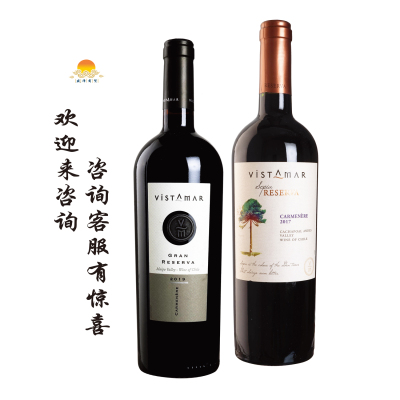 维斯特玛庄园珍藏佳美娜 VISTAMAR Gran Reserva/怀旧 Carmenere