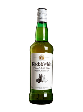 黑白狗调配苏格兰威士忌 Black & White BLENDED SCOTCH WHISKY