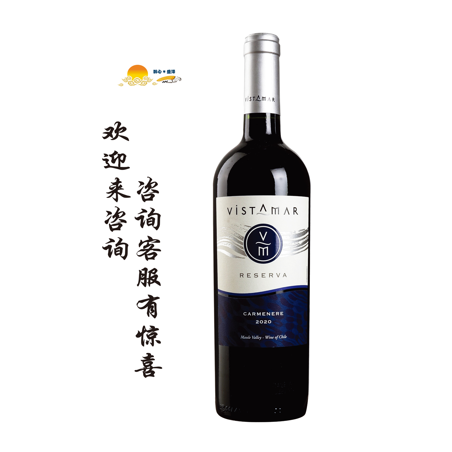 维斯特玛怀旧佳美娜红葡萄酒 VISTAMAR Reserva Carmenere