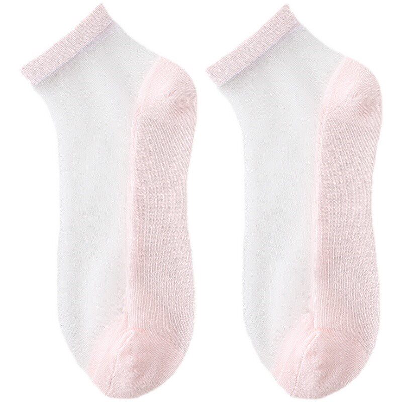 THE NEW FAVORITE OF WOMENS SOCKS THIN COTTON-SOLED SOCKS