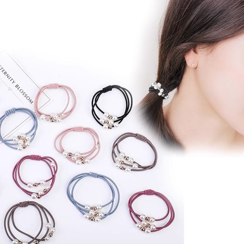 小清新扎头发橡筋头绳发绳饰