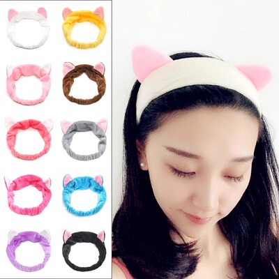 猫耳朵敷面膜洗脸发带天天特价