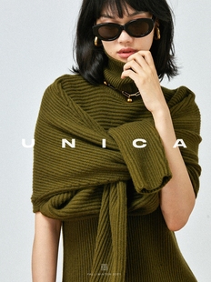 Nway多种穿法_秋冬时髦打底连衣裙可拆分毛衣 Unica 惊喜五折