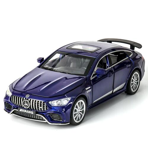 仿真2020款奔驰C63GT 合金声车模型光光回力儿童玩具摆件包邮