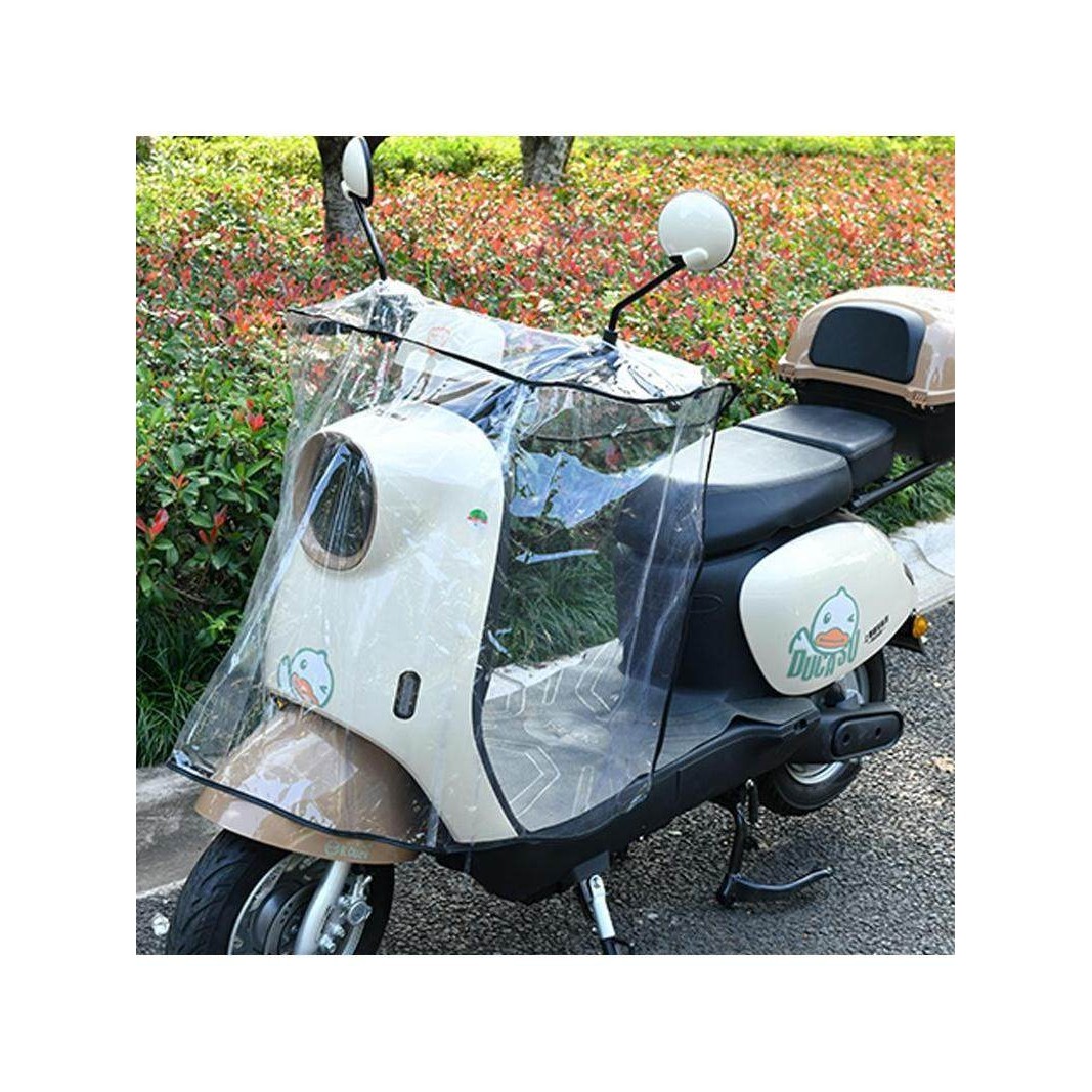 电动车摩托车车头中控防雨罩挡风电瓶车加宽防水罩通用神器骑行